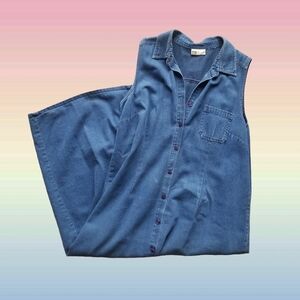 Vintage Denim Faded Glory Dress